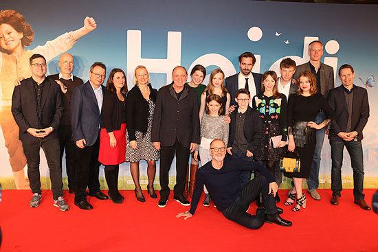 Heidi. Deutschlandpremiere am 28.11.2015 im mathäser Kino - im Kino ab 10.12.2015 (©Foto: Martin Schmitz)